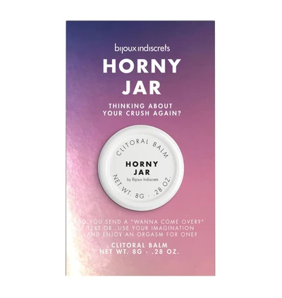 Bijoux Indiscrets Clitherapy Horny Jar - Balsam do łechtaczki rozgrzewający