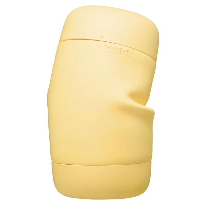 Tenga Puffy Custard Yellow - Masturbator Klasyczny z miękką teksturą