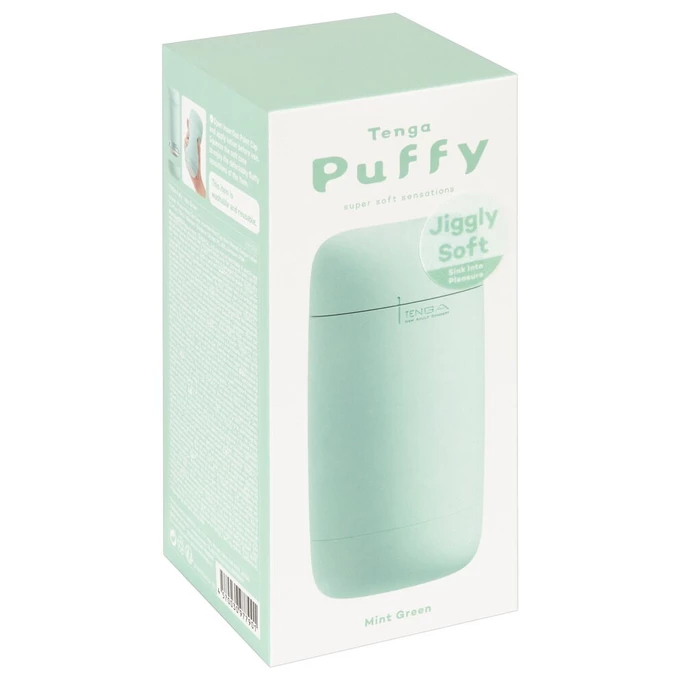 Tenga Puffy Mint Green - Masturbator Klasyczny z miękką teksturą