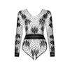 Beauty Night Regina - Koronkowe body z otwartym krokiem