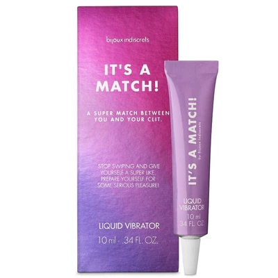 Bijoux Indiscrets It's a match! - Lubrykant z efektem mrowienia i rozgrzania