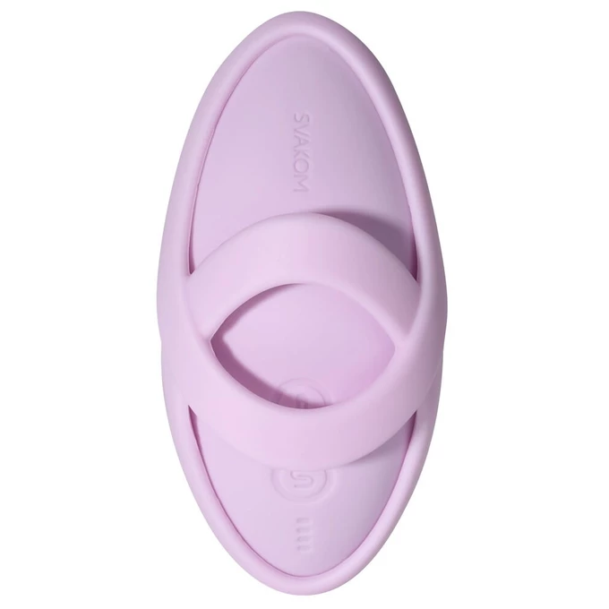 Svakom Echo 2 - Miniwibrator na palec z odpinanym etui i funkcją podgrzewania, Różowy