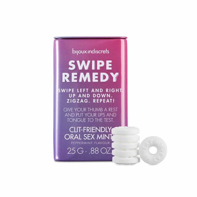 Bijoux Indiscrets Swipe Remedy - Miętówki do seksu oralnego