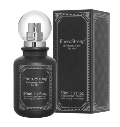 PheroStrong pheromone Show for Men - Feromony Męskie, 50 ml