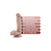 Blush Dr. Mark 7 inch - Dildo klasyczne z przyssawką