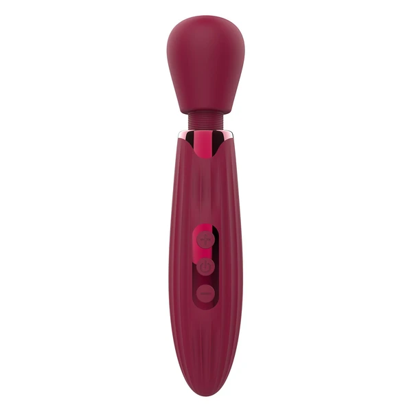 Dream toys Glam Wand - Wibrator typu Wand, Bordowy