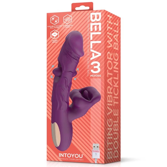 Intoyou Bella Vibe - Wibrator króliczek z symulacją oralną
