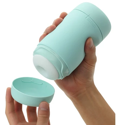 Tenga Puffy Mint Green - Masturbator Klasyczny z miękką teksturą