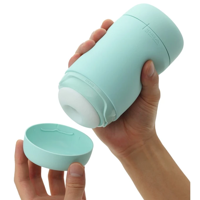 Tenga Puffy Mint Green - Masturbator Klasyczny z miękką teksturą