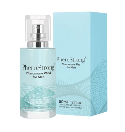 PheroStrong pheromone Wind for Men - Feromony Męskie, 50 ml