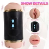 Shequ Double Vagina and Mouth Kay - Masturbator wibrujący z podwójnym otworem