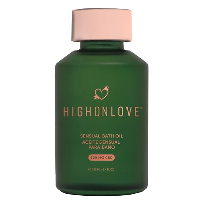 High on love Cbd Bath And Body Oil - Olejek do kąpieli CBD, 100 ml