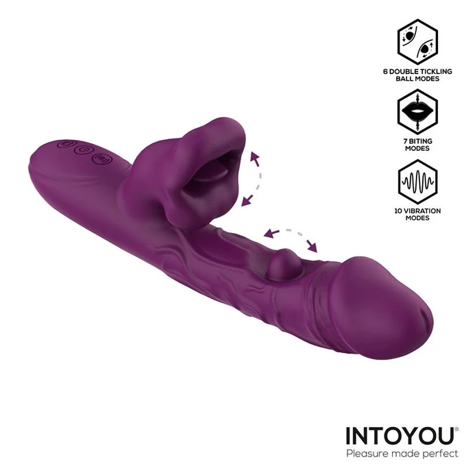 Intoyou Bella Vibe - Wibrator króliczek z symulacją oralną