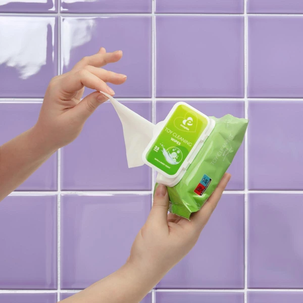 EasyGlide Toy Cleaning Wipes - Chusteczki czyszczące, 25 szt