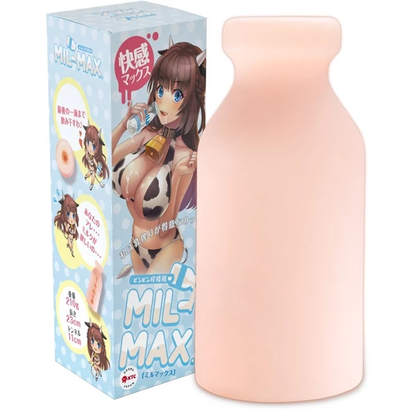 XTC Japan Mil-Max The milk Bottle - Masturbator klasyczny w kształcie butelki