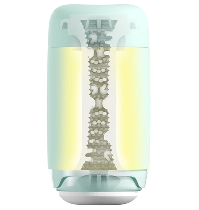 Tenga Puffy Mint Green - Masturbator Klasyczny z miękką teksturą