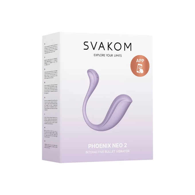 Svakom Phoenix Neo 2 - Interaktywne wibrujące jajeczko