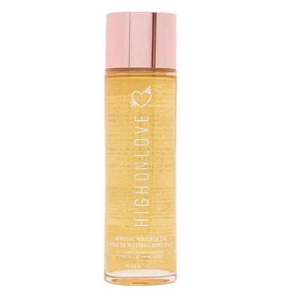 High on love Massage Oil  120Ml - Olejek do masażu, Biała czekolada