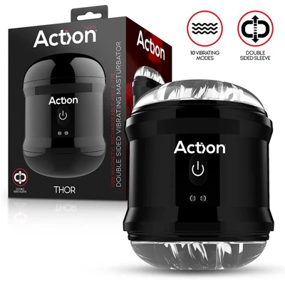 Action Thor Double Sided - Masturbator wibrujący