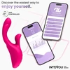 Intoyou Derek Vibe - Wibrator multifunkcyjny z 4 ramionami, Sterowany aplikacją