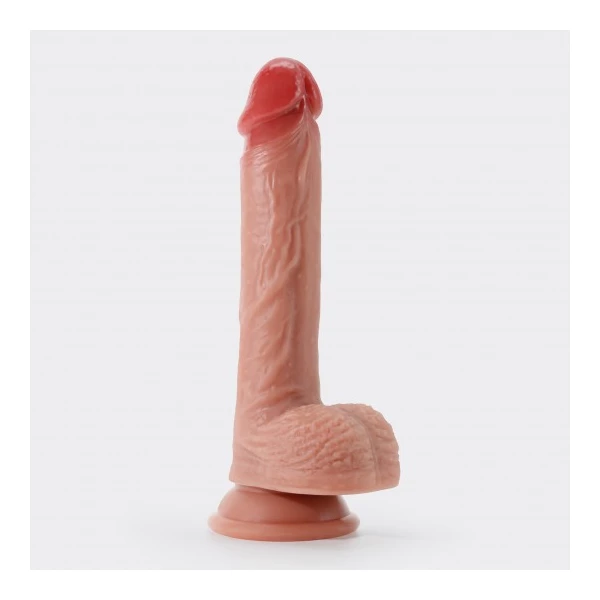 Crushious Inviktus 22 cm - Dildo klasyczne z przyssawką