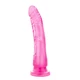B Yours Sweet N hard 6 - Dildo klasyczne z przyssawką, różowe