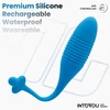 Intoyou Egg with Thrusting - Wibrujące jajeczko z funkcją pulsacji, Sterowane aplikacją