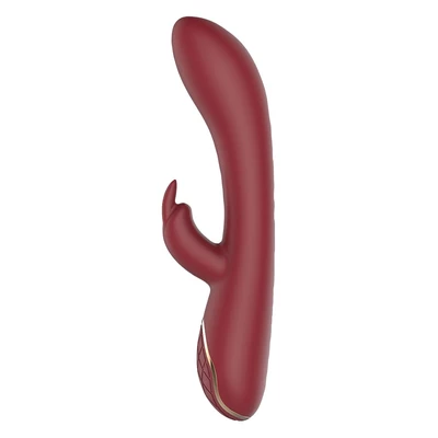 Dream toys Romance Emily Rabbit - Wibrator króliczek, Bordowy