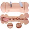 Shequ Double Vagina and Mouth Kay - Masturbator wibrujący z podwójnym otworem