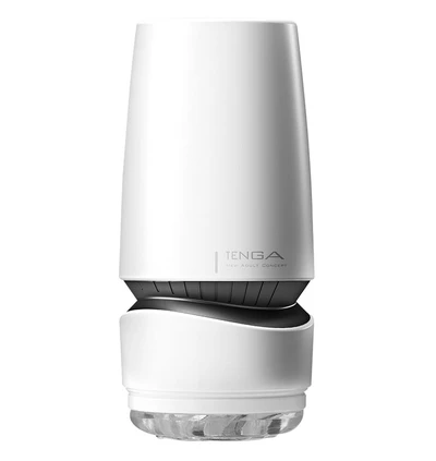 Tenga Aero Silver Ring - Masturbator klasyczny z efektem ssania i spiralną strukturą