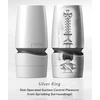 Tenga Aero Silver Ring - Masturbator klasyczny z efektem ssania i spiralną strukturą