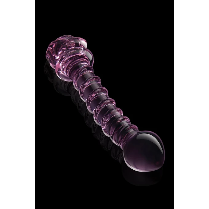 Dream toys Glaze Glass Rosebud Spiral - Szklane dildo