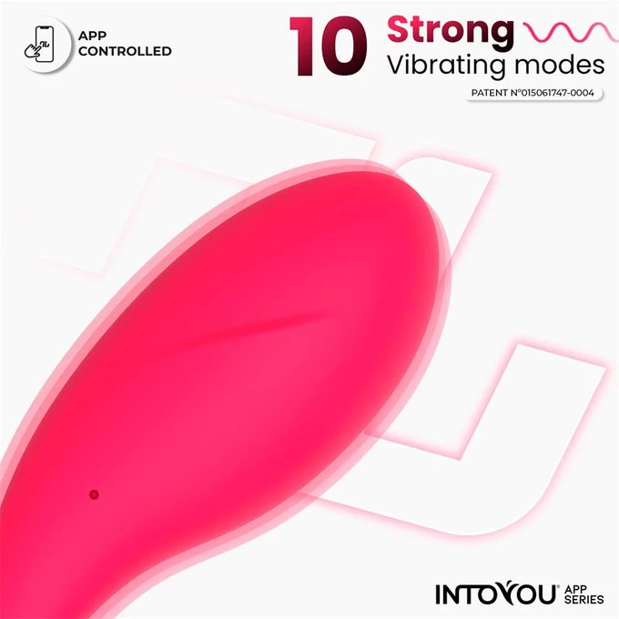 Intoyou Bulby - Wibrujące jajeczko sterowane aplikacją, różowe