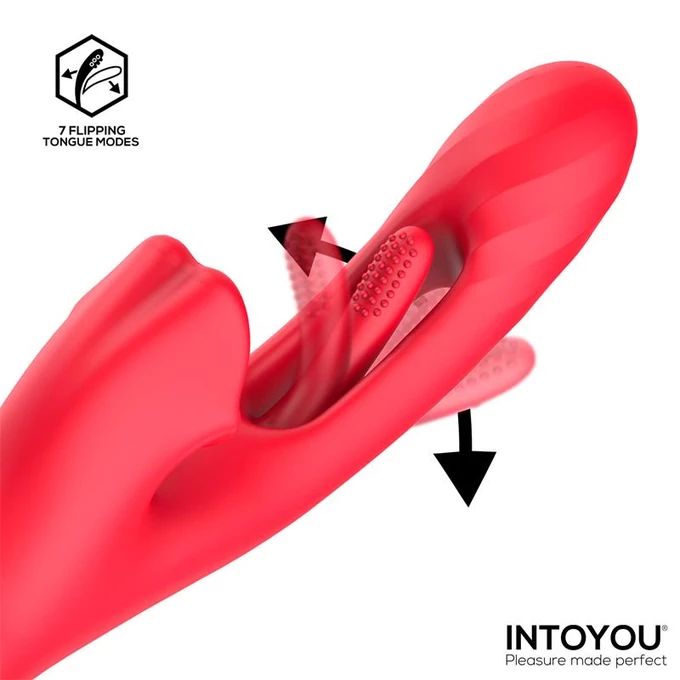 Intoyou Grant - Wibrator króliczek z funkcją rotacji i symulacją seksu oralnego