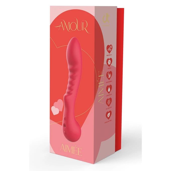 Dream toys Amour Flexible G Spot - Elastyczny wibrator punktu G