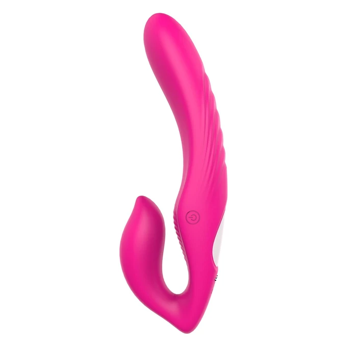 Dream toys Remote Double Dipper - Wibrujący strap on sterowany pilotem
