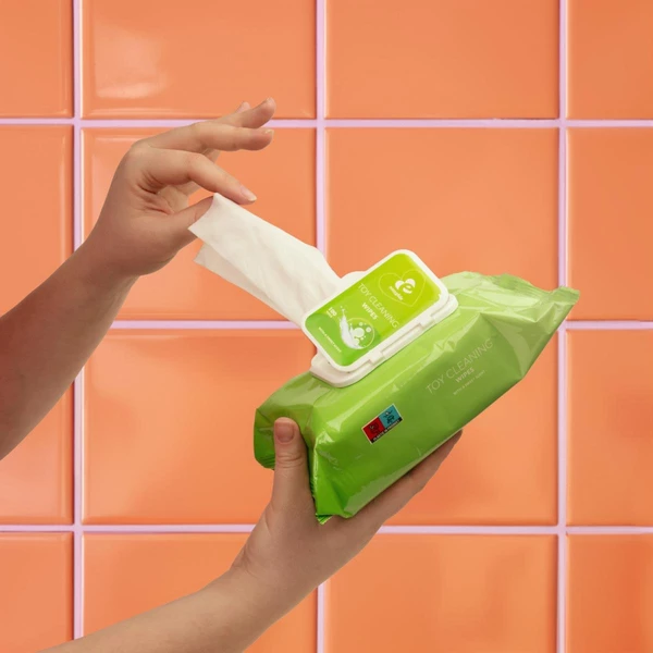 EasyGlide Toy Cleaning Wipes - Chusteczki czyszczące, 100 szt