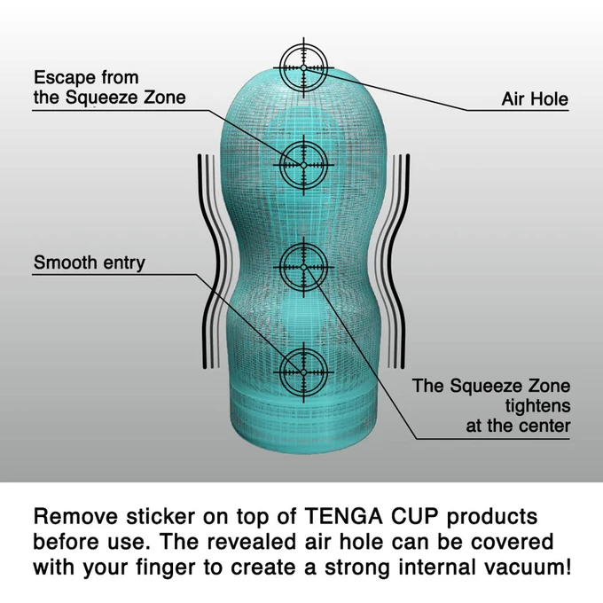 Tenga Original Vacuum Cup Extra Gentle - Masturbator klasyczny