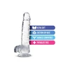 B yours 6 Inch Crystalline - Dildo klasyczne, przeźroczyste