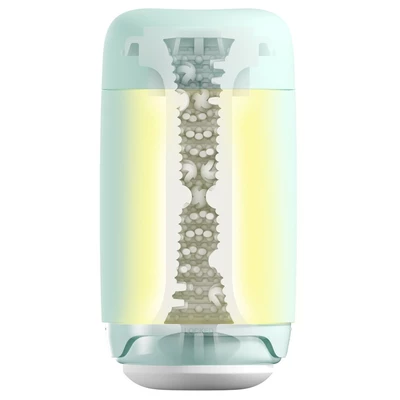 Tenga Puffy Mint Green - Masturbator Klasyczny z miękką teksturą