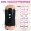 Shequ Double Vagina and Mouth Kay - Masturbator wibrujący z podwójnym otworem