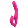 Dream toys Remote Double Dipper - Wibrujący strap on sterowany pilotem