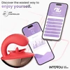 Intoyou Rondy - Wibrator podwójny z symulacją seksu oralnego, sterowany aplikacją