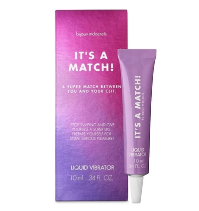 Bijoux Indiscrets It's a match! - Lubrykant z efektem mrowienia i rozgrzania