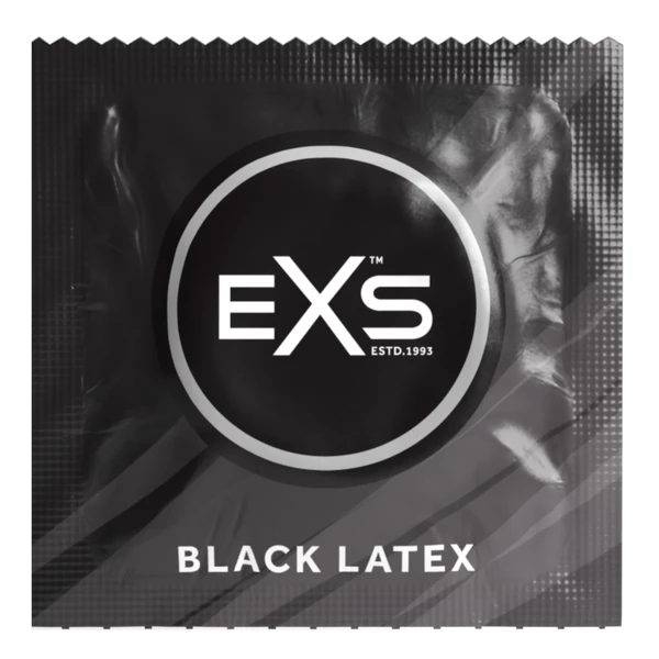 EXS Black Latex - Prezerwatywy, 12 szt