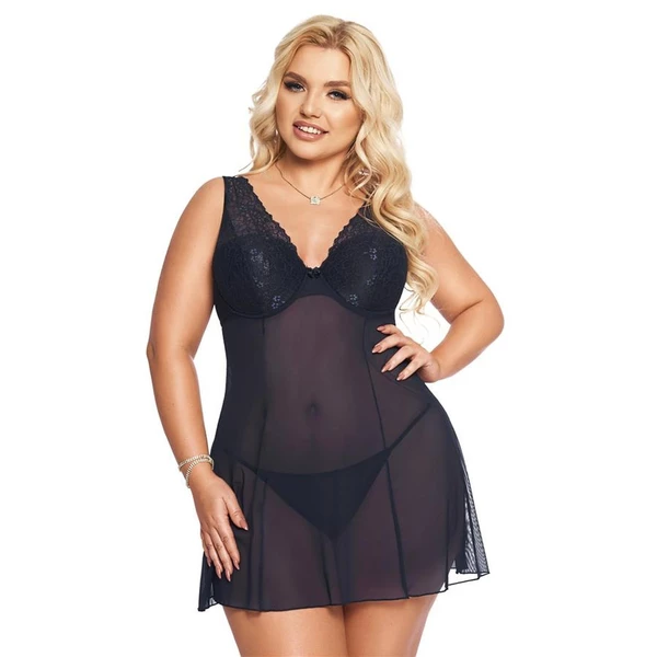 Softline Berta - Zwiewna koszulka, Niebieska