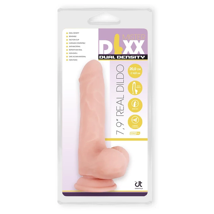Dream Toys Mr Dix 7,9 inch - Dildo klasyczne z przyssawką