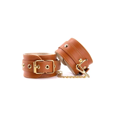 Blaze Elite Ankle Cuffs - Kajdanki do kostek ze skóry wegańskiej