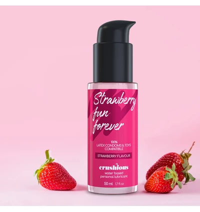 Cruhsious Strawberry Flavour - Lubrykant smakowy, truskawka