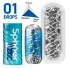 Tenga Spinner DX 01 Drops - Masturbator klasyczny z efektem skręcania